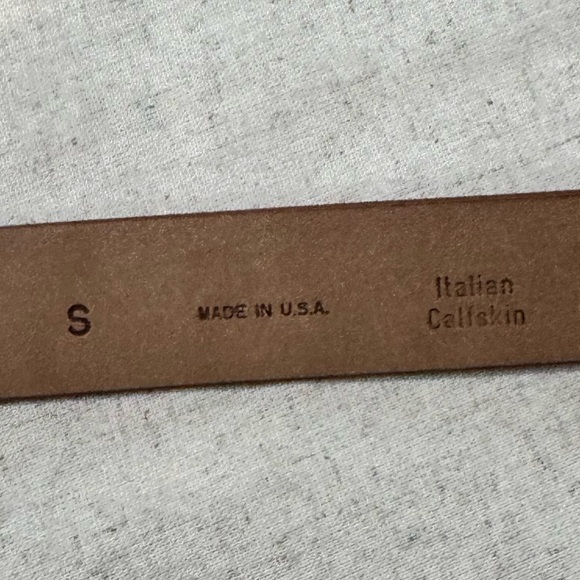 Laura Biagiotti Vintage Italian Cowhide Belt - Picture 9 of 10